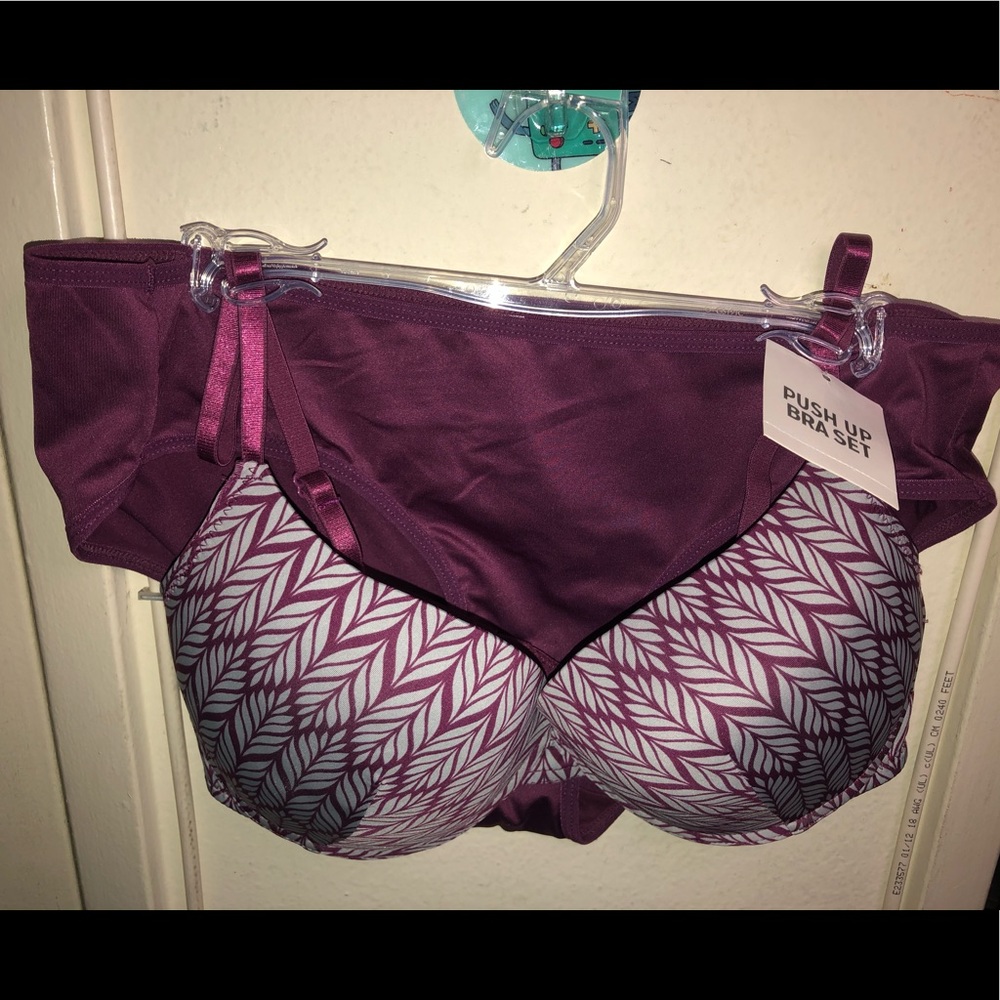 Brand New Push up Bra Set